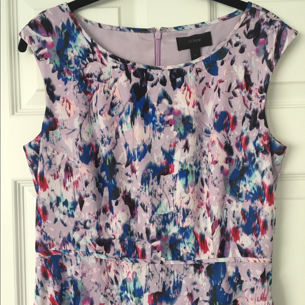 Colorful Geometric Abstract Spring Summer Dress - Picture 5 of 5